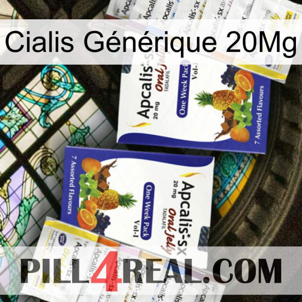 Cialis Générique 20Mg 12